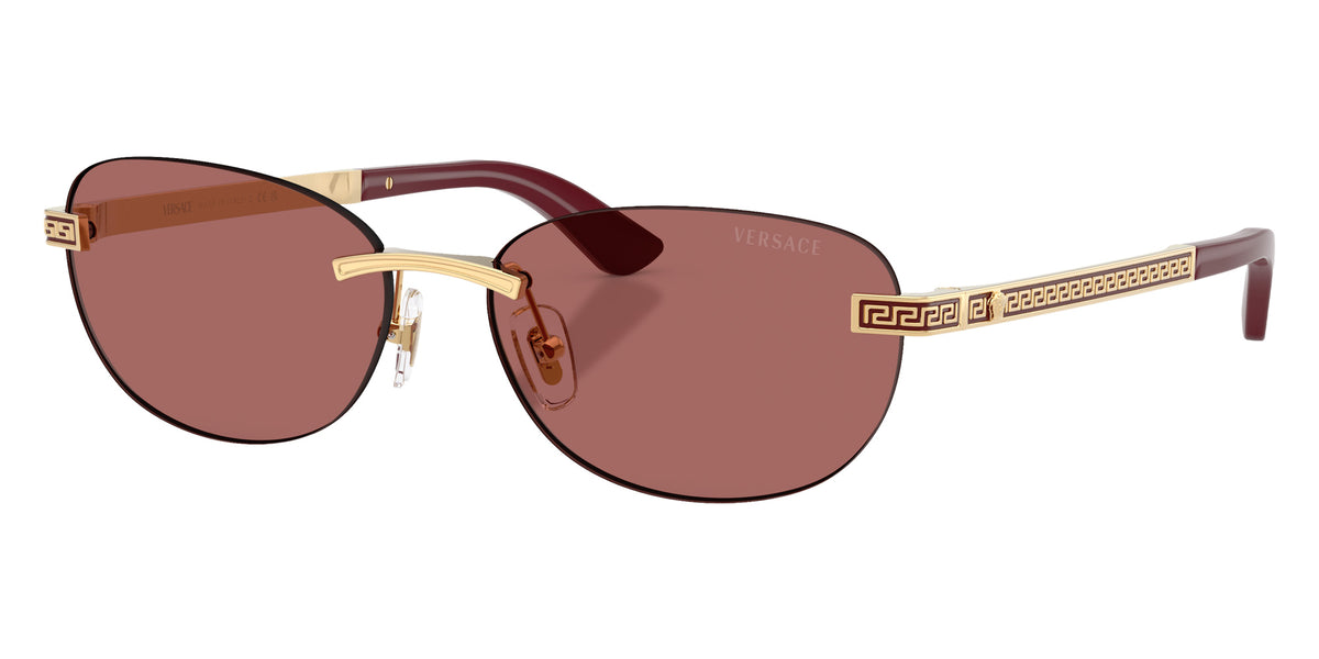 VERSACE VE2307 152369 56 - Gold Versace / Dark Violet #id:ve2307152369_s:100105
