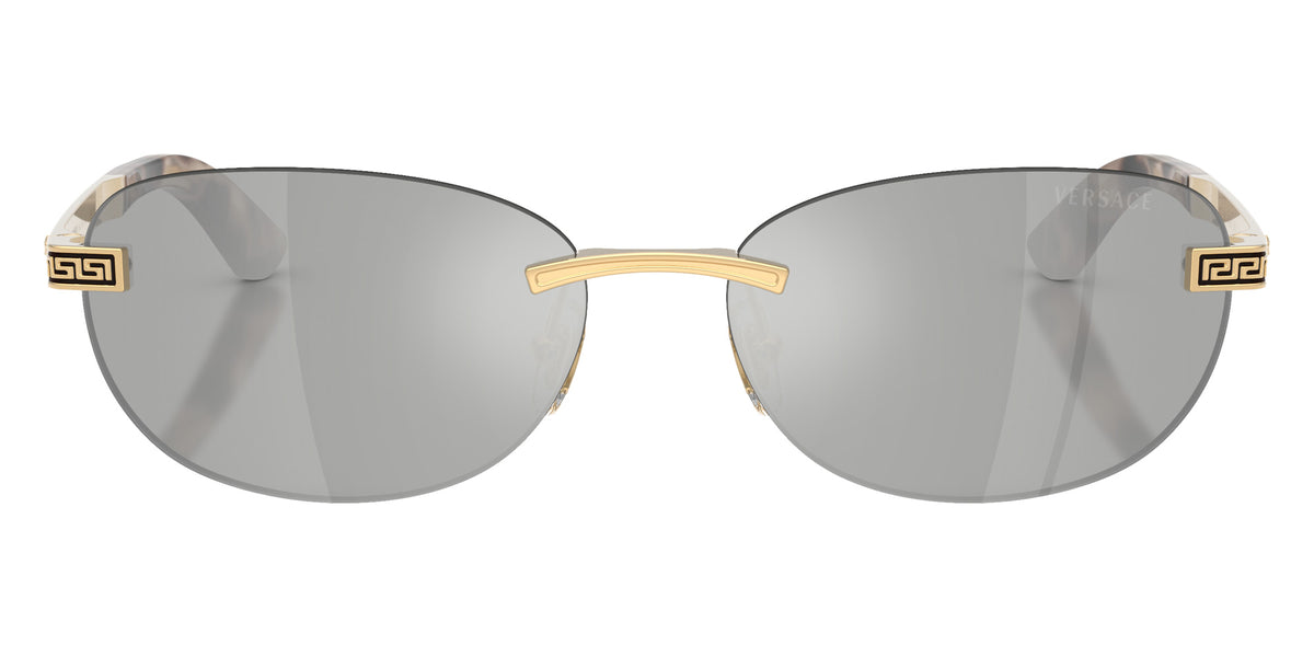 VERSACE VE2307 15238V 56 - Gold Versace / Clear Mirrored Silver #id:ve230715238v_s:106100