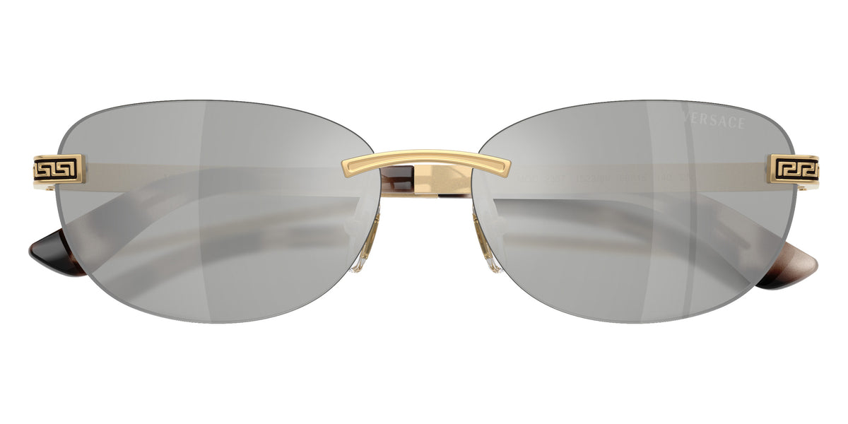 VERSACE VE2307 15238V 56 - Gold Versace / Clear Mirrored Silver #id:ve230715238v_s:106120