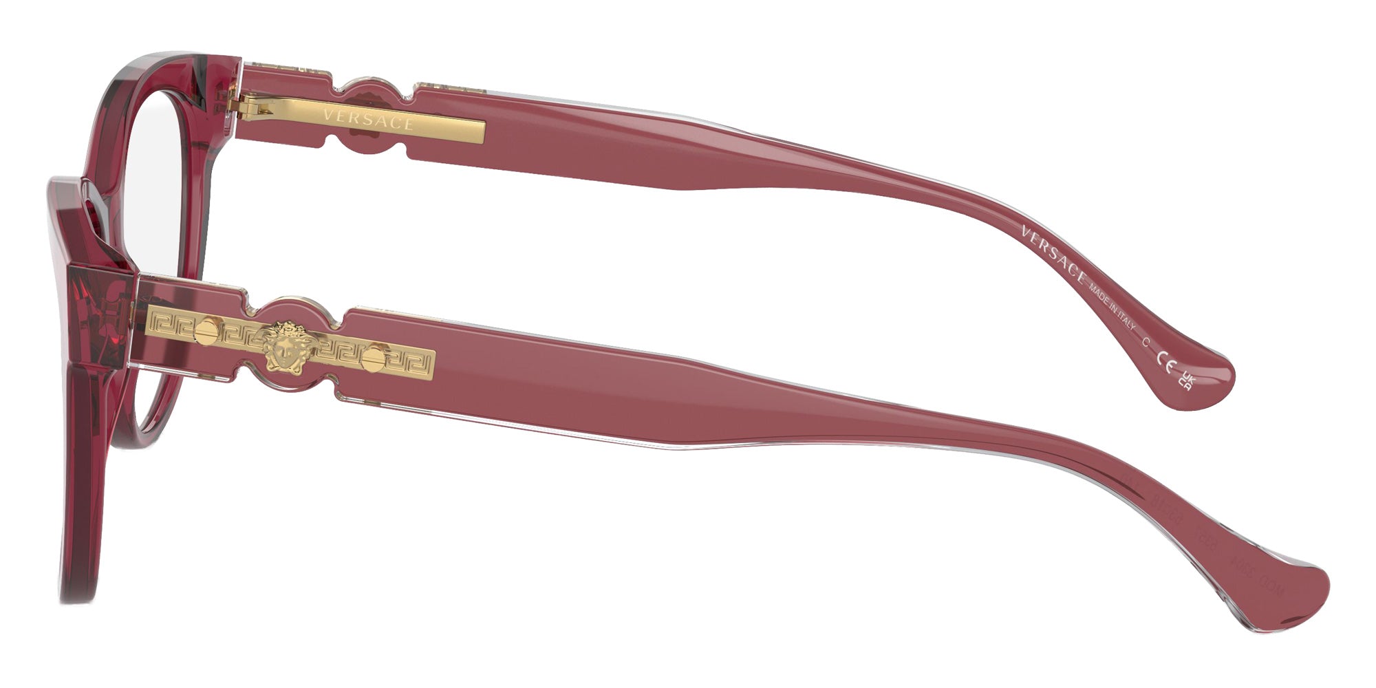 VERSACE VE3304 5357 53 - Transparent Red #id:ve33045357_s:100110