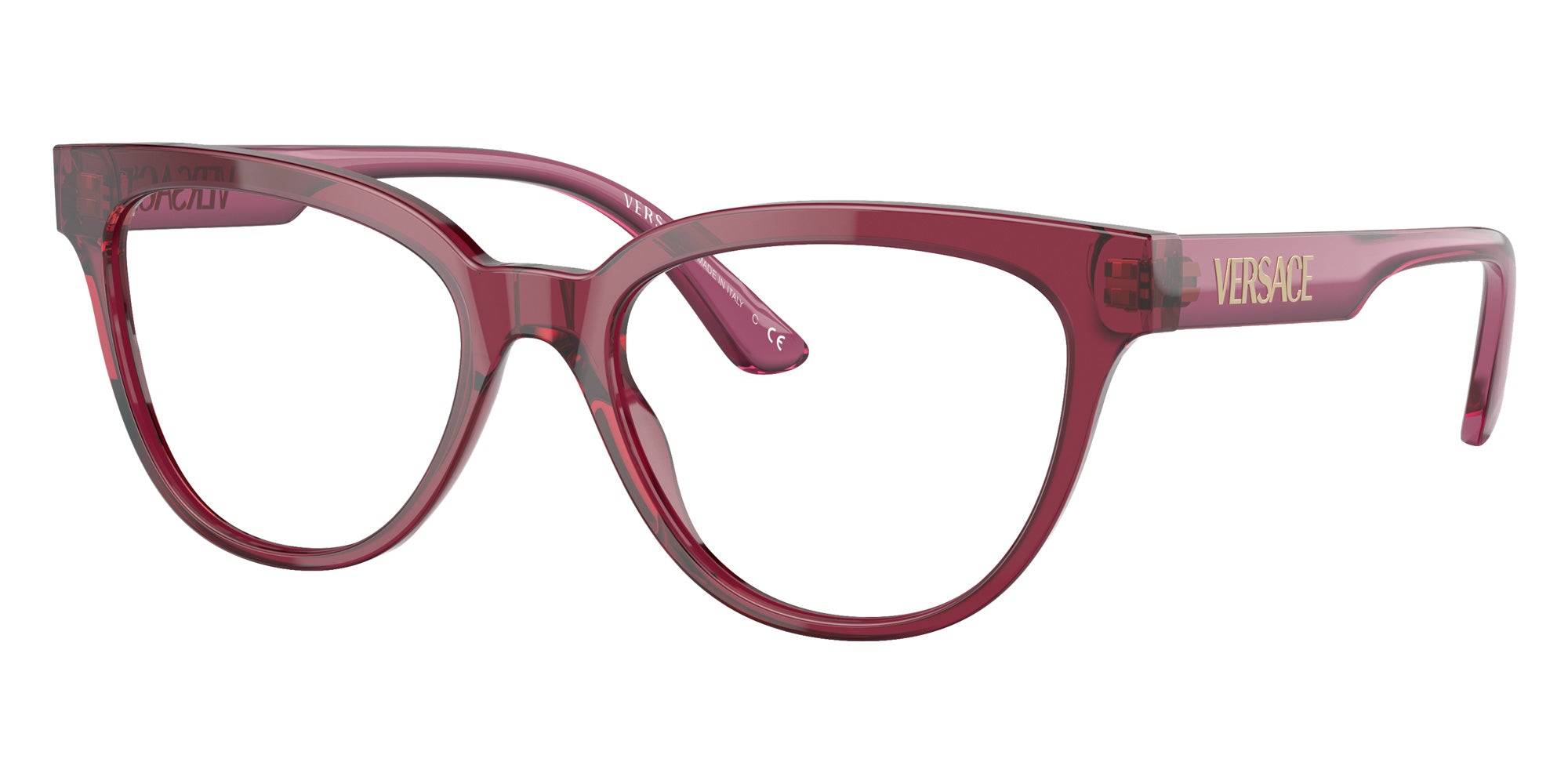 VERSACE VE3315 5357 54 - Transparent Red #id:ve33155357_s:100105