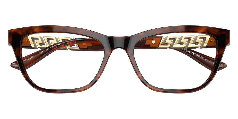 Versace VE3318 5354 54 - Havana Print Monogram #id:ve33185354_s:100120