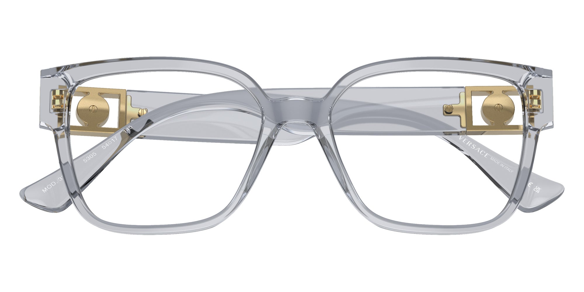 Versace VE3329B 5305 52 - Transparent Gray #id:ve3329b5305_s:100120