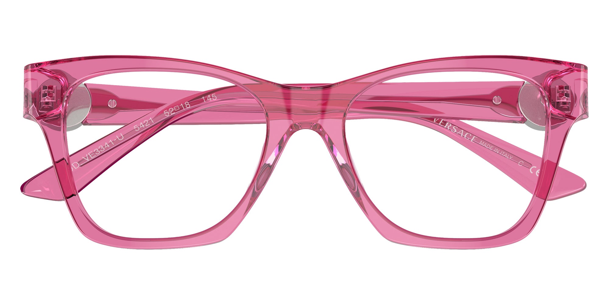 VERSACE VE3341U 5421 50 - Transparent Pink #id:ve3341u5421_s:100120
