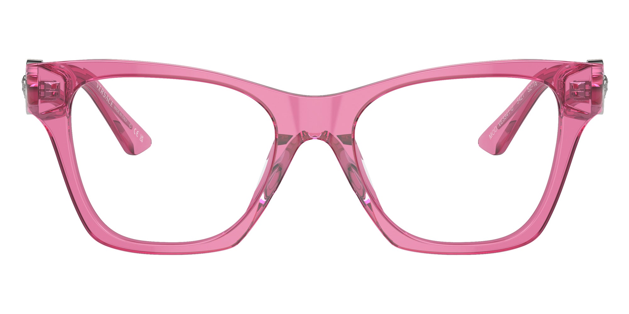 VERSACE VE3341U 5421 50 - Transparent Pink #id:ve3341u5421_s:100100