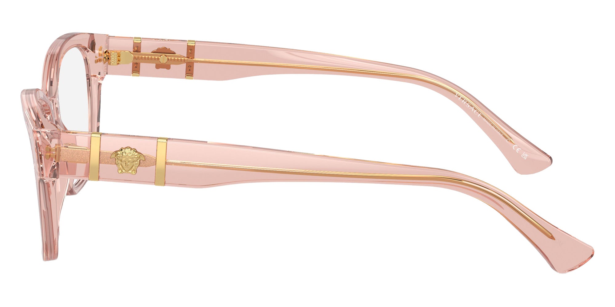 VERSACE VE3344 5434 52 - Brown Transparent #id:ve33445434_s:100110