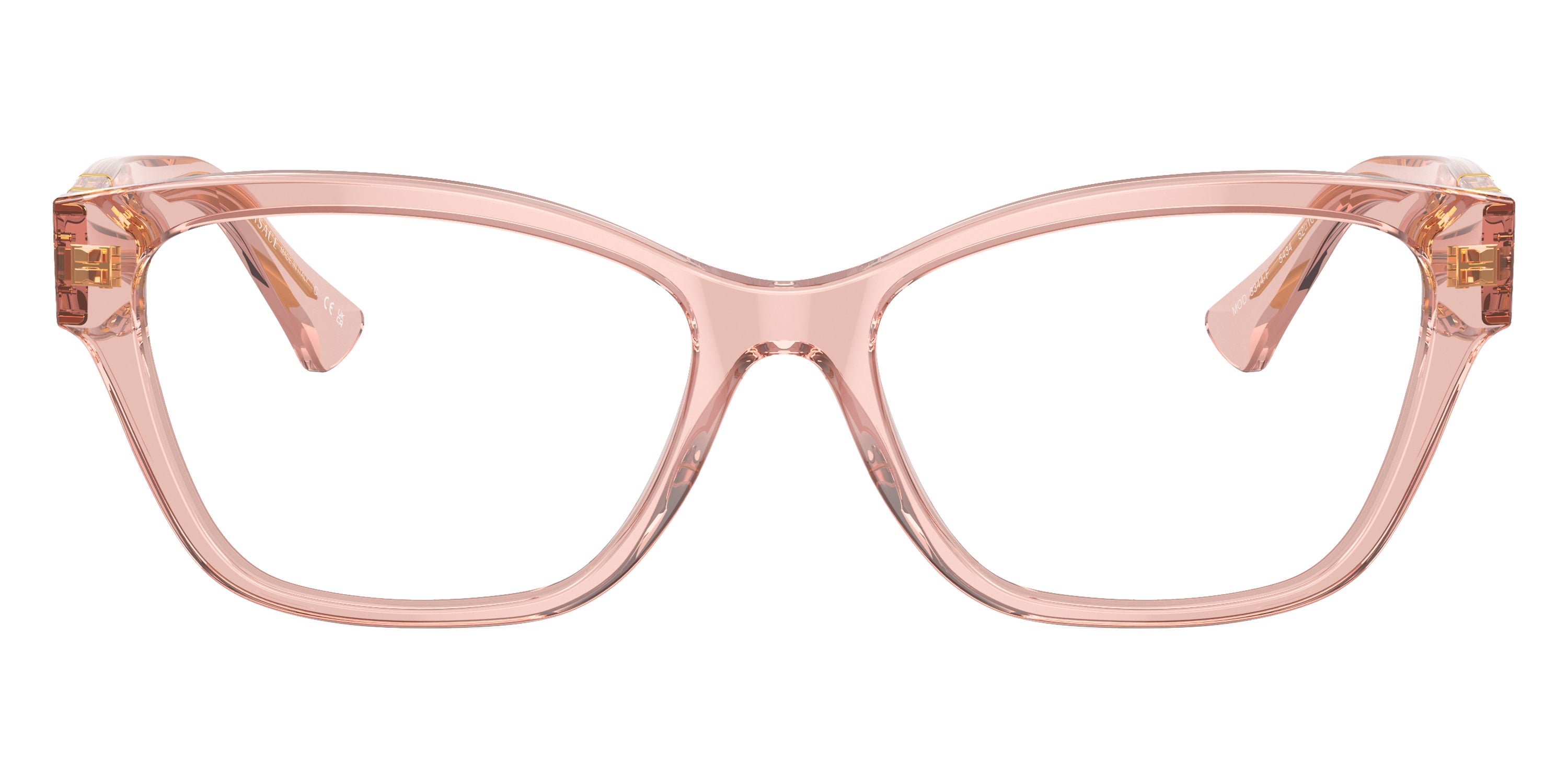 VERSACE VE3344F 5434 54 - Brown Transparent