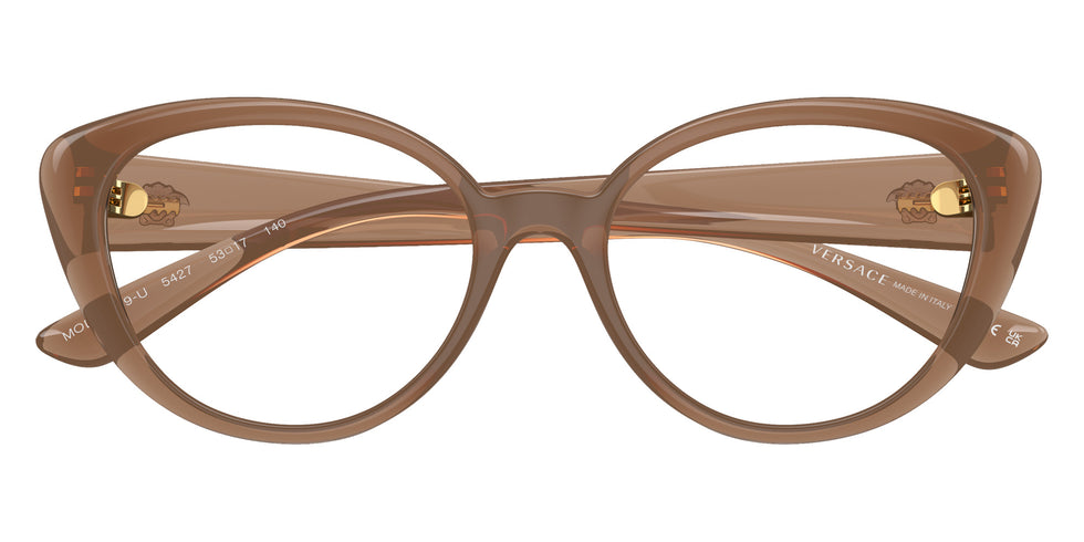 VERSACE VE3349U 5427 53 - Brown Transparent #id:ve3349u5427_s:100120