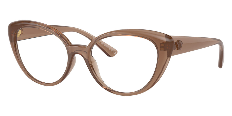 VERSACE VE3349U 5427 53 - Brown Transparent #id:ve3349u5427_s:100105