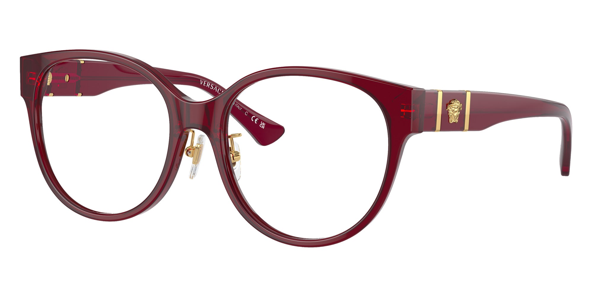 Versace VE3351D 5430 53 - Transparent Bordeaux #id:ve3351d5430_s:100105