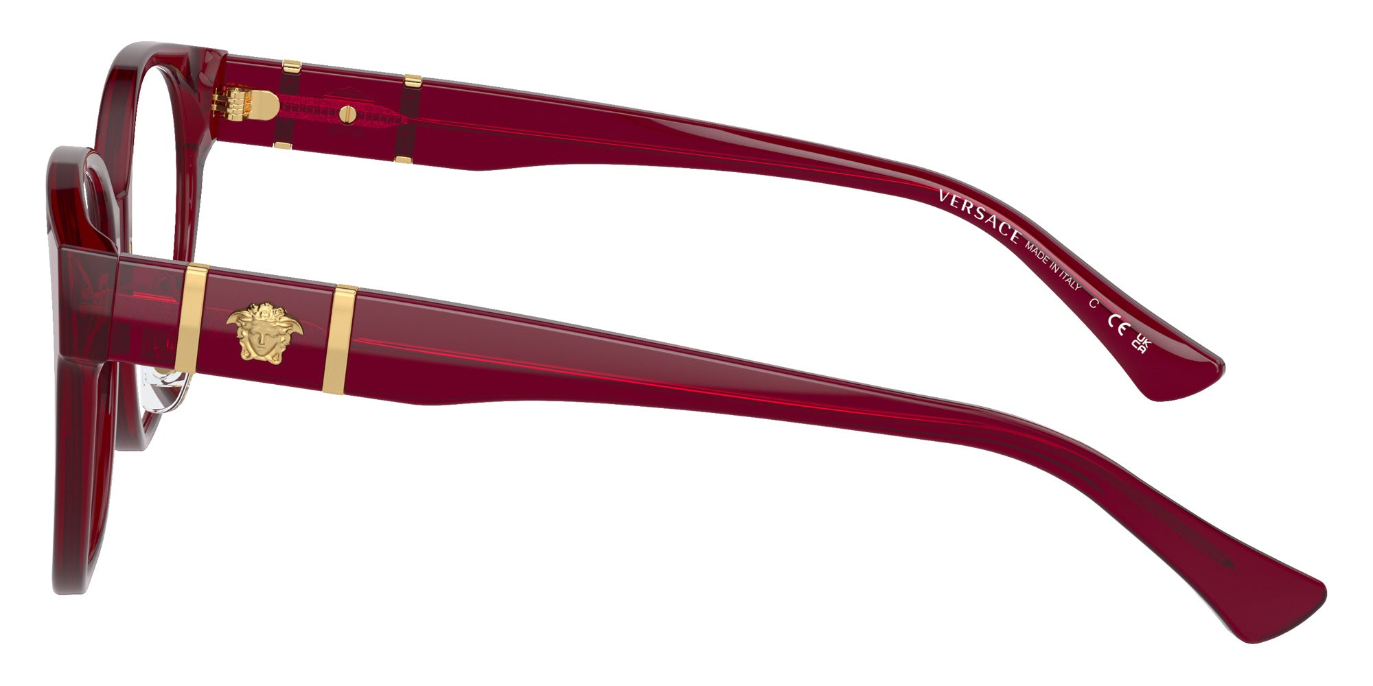 Versace VE3351D 5430 53 - Transparent Bordeaux #id:ve3351d5430_s:100110