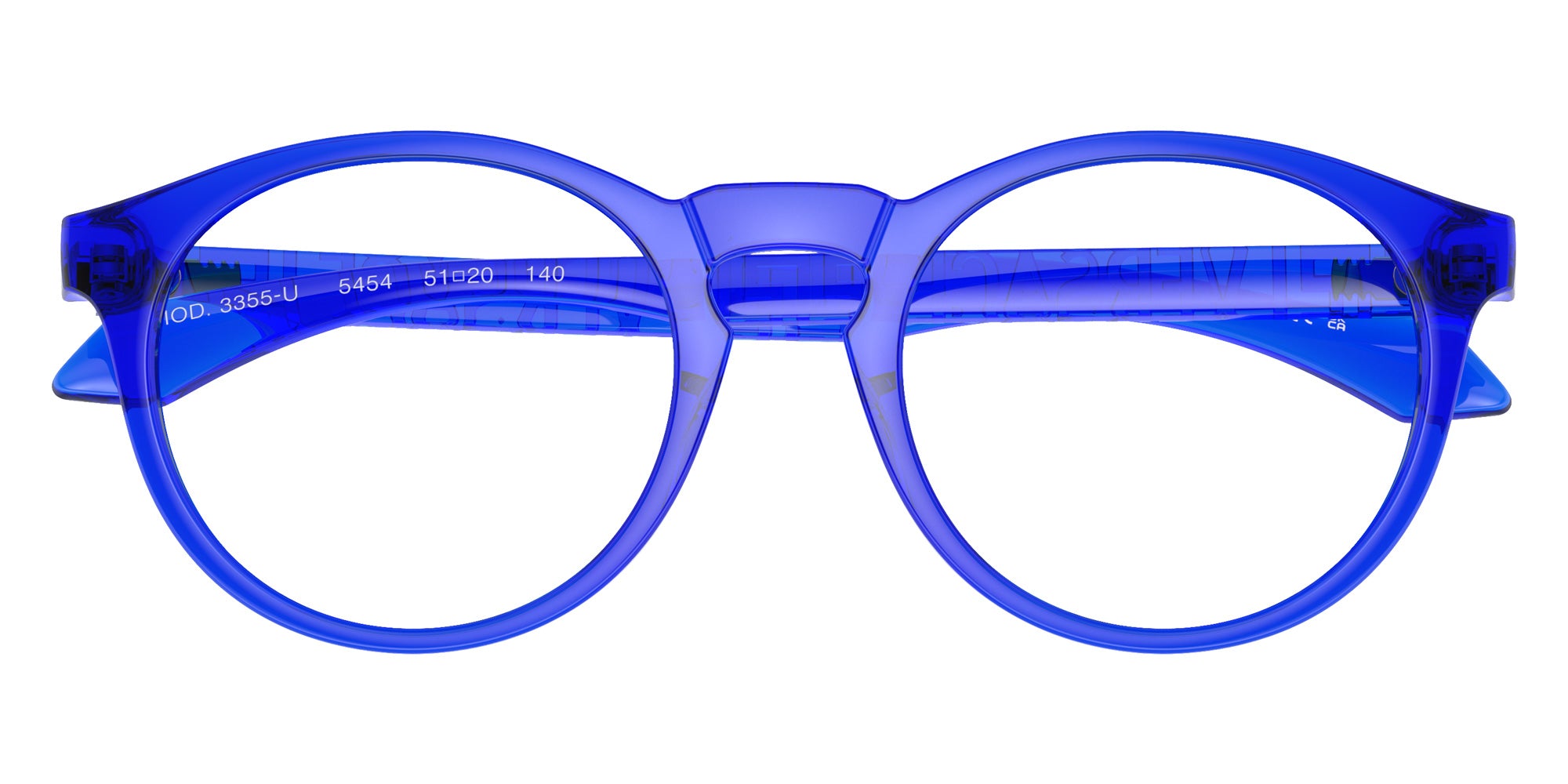 Versace VE3355U 5454 51 - Transparent Blue #id:ve3355u5454_s:102120