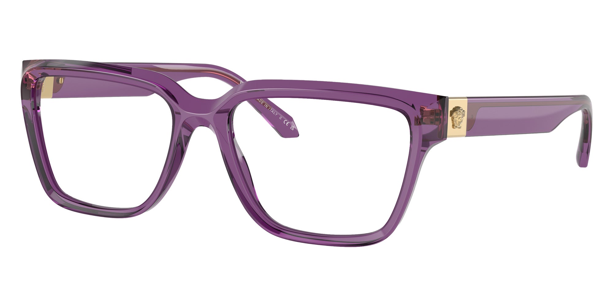 VERSACE VE3357 5464 53 - Violet Transparent #id:ve33575464_s:100105