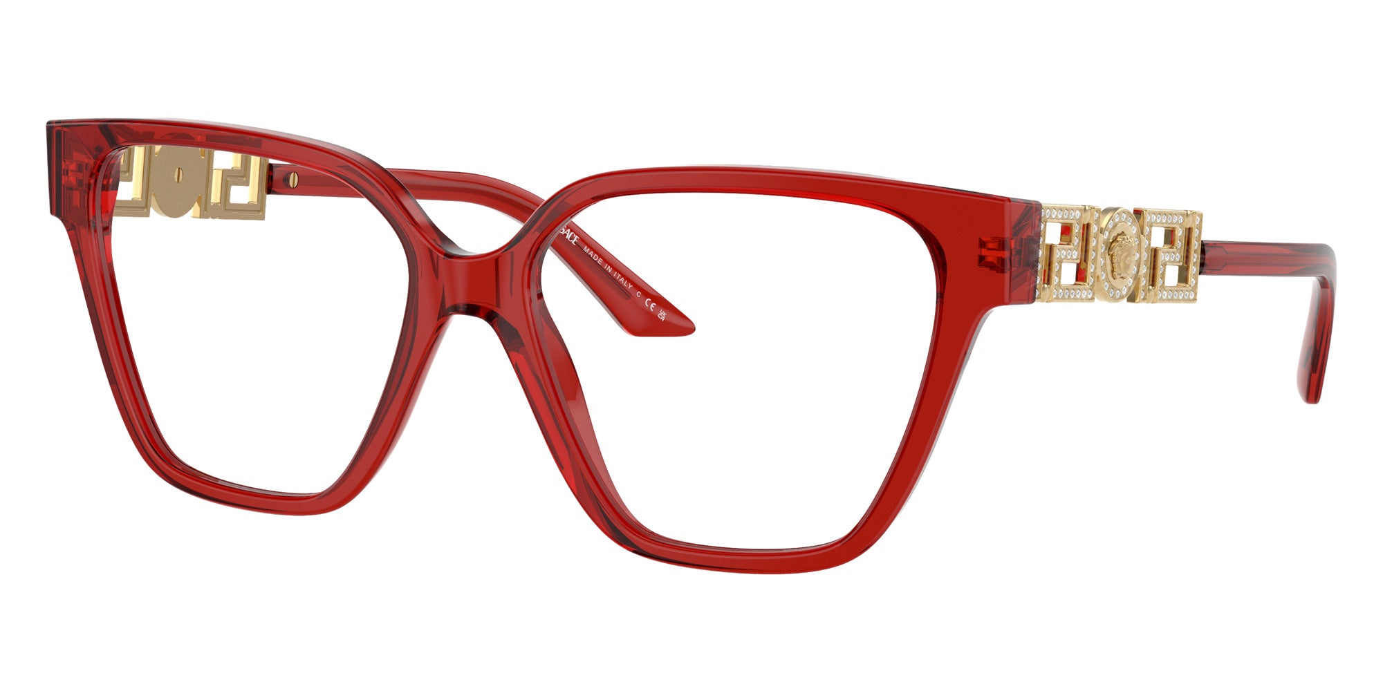Versace VE3358BF 5476 54 - Transparent Red #id:ve3358bf5476_s:100105