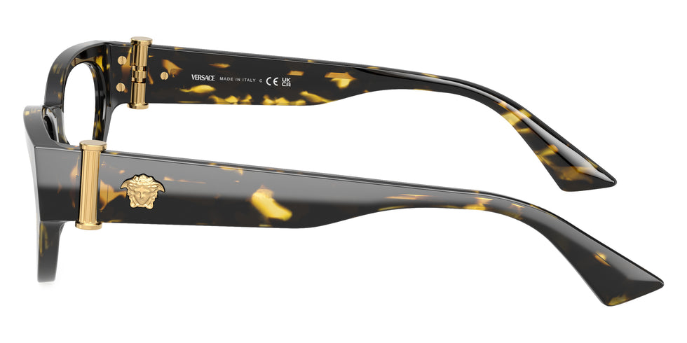 VERSACE VE3366 5428 53 - Brown Yellow Havana 5428