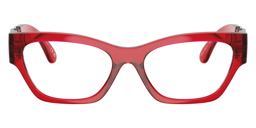 VERSACE VE3367U 5495 54 - Red Transparent #id:ve3367u5495_s:100100