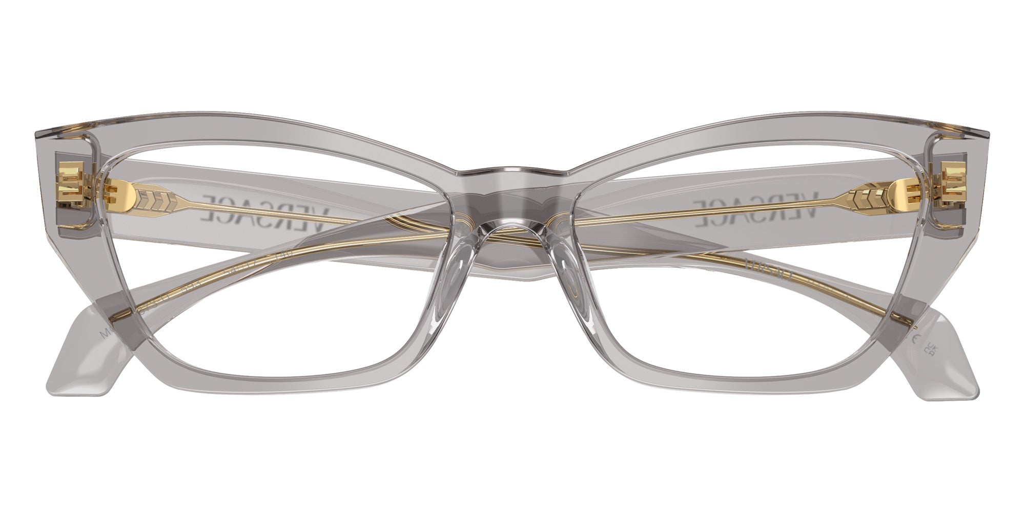 VERSACE VE3373U 593 52 - Light Transparent Gray #id:ve3373u593_s:100120