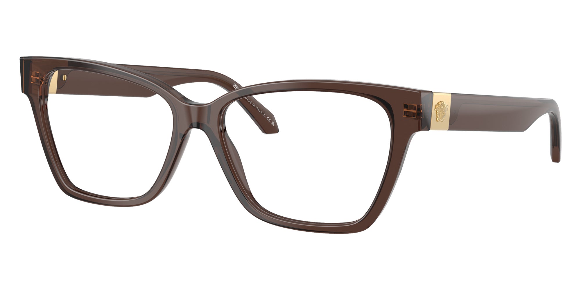Versace VE3382F 5332 55 - Brown Transparent Gradient Beige #id:ve3382f5332_s:100105