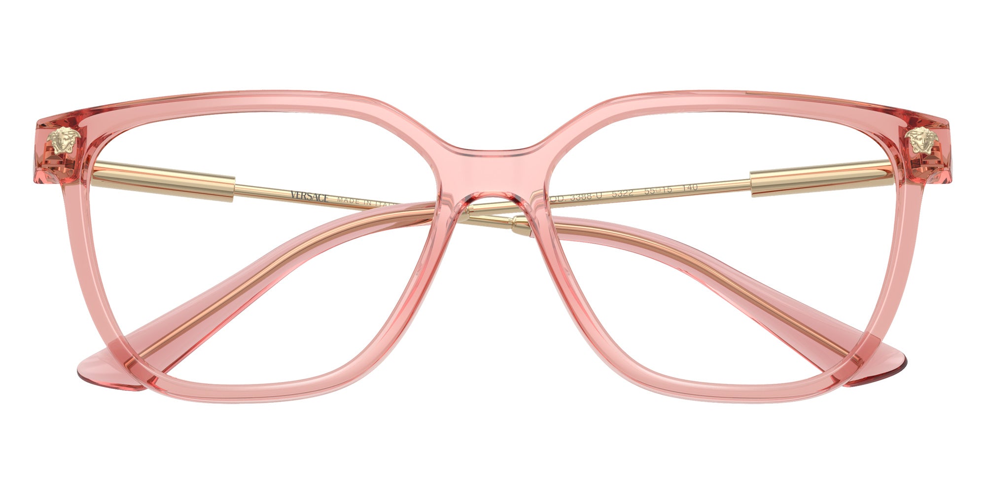 VERSACE VE3388U 5322 53 - Peach Transparent #id:ve3388u5322_s:104120