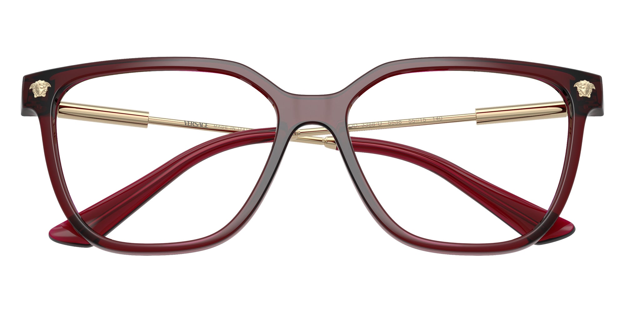 VERSACE VE3388U 5538 53 - Cherry Transparent #id:ve3388u5538_s:108120