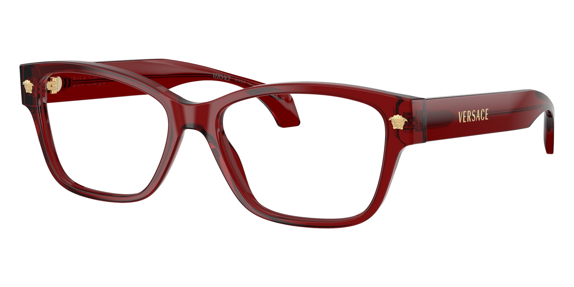 VERSACE VE3392 5540 52 - Transparent Burgundy #id:ve33925540_s:108105