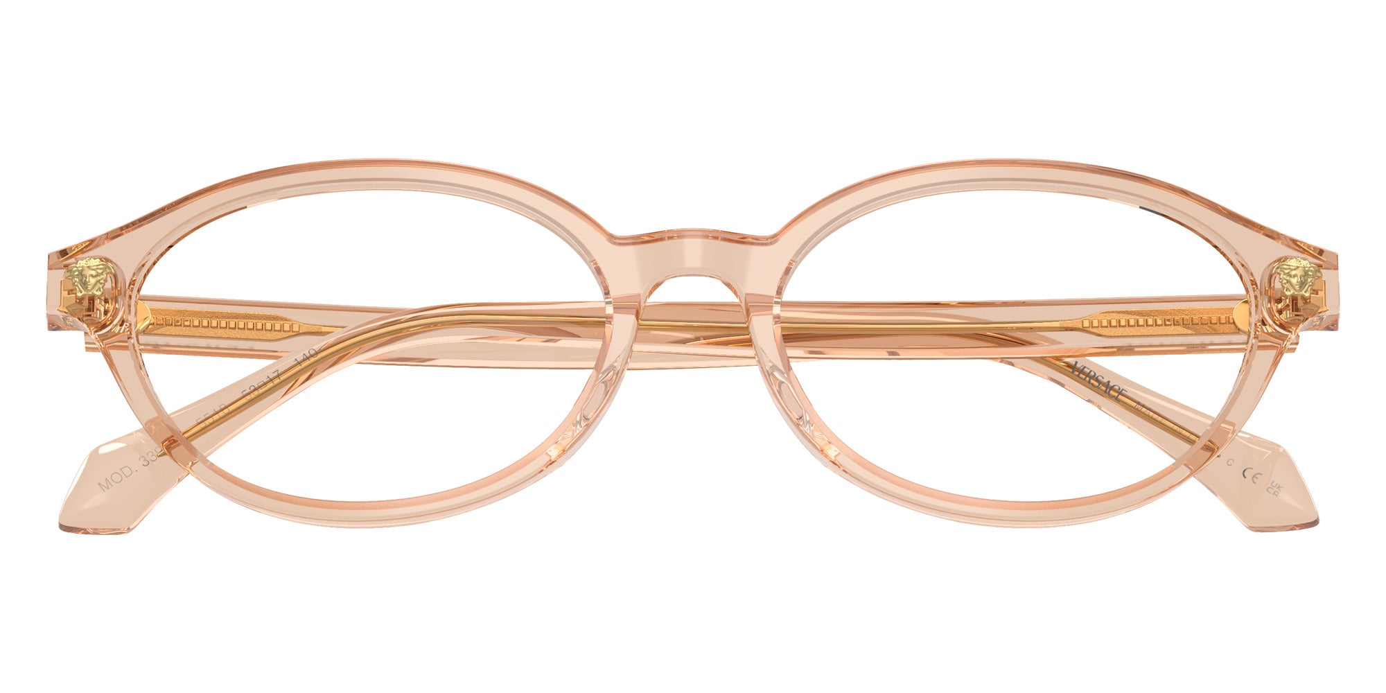 VERSACE VE3393D 5518 53 - Light Brown #id:ve3393d5518_s:104120