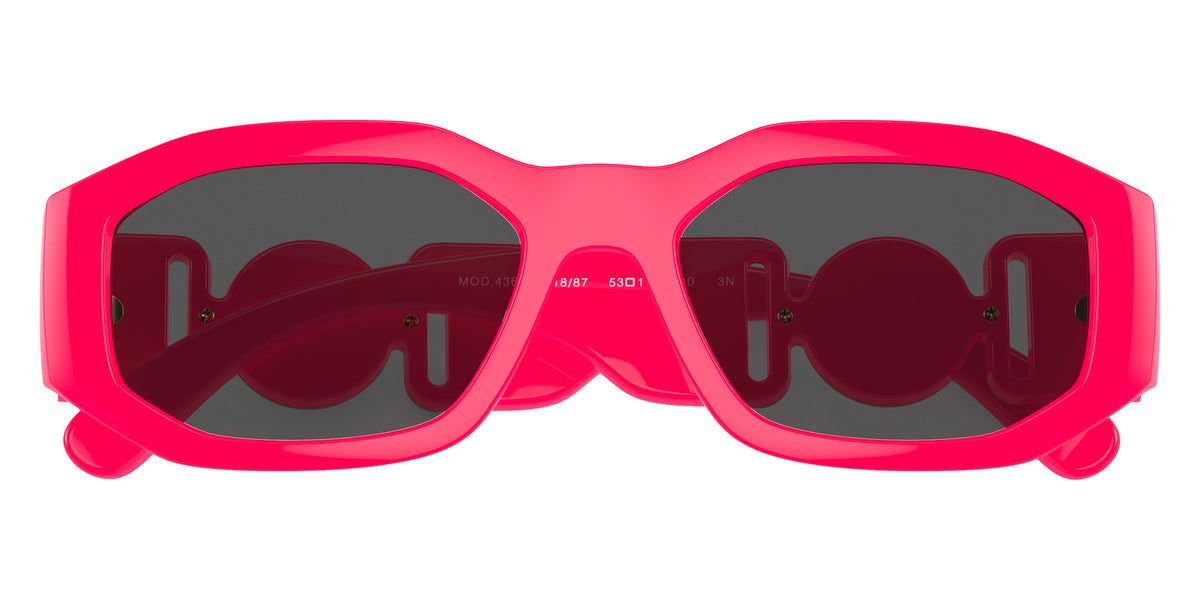 VERSACE VE4361 Biggie 531887 53 - Fuxia Fluo / Dark Gray #id:ve4361531887_s:100120