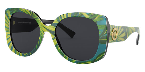 VERSACE VE4387 533687 56 - Print Palms / Dark Gray #id:ve4387533687_s:100100