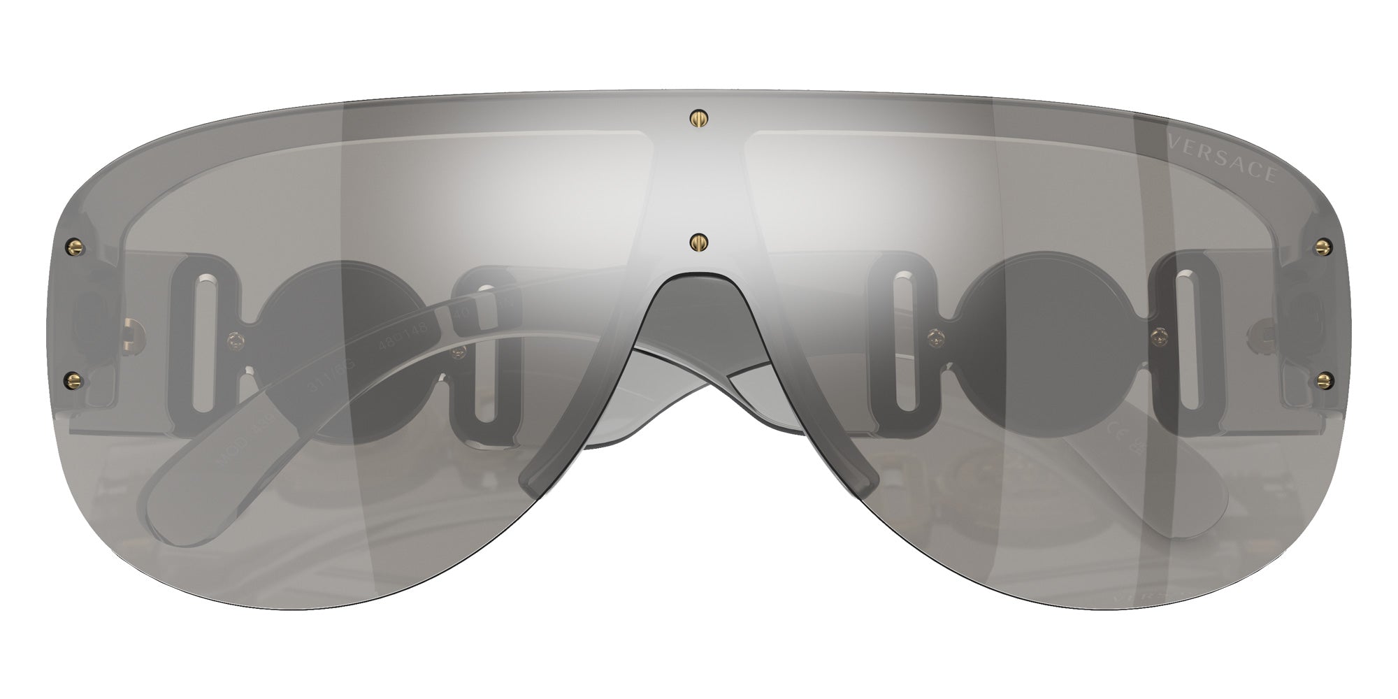 Versace VE4391 311/6G 148 - Transparent Gray / Light Gray Mirrored Silver #id:ve43913116g_s:100120