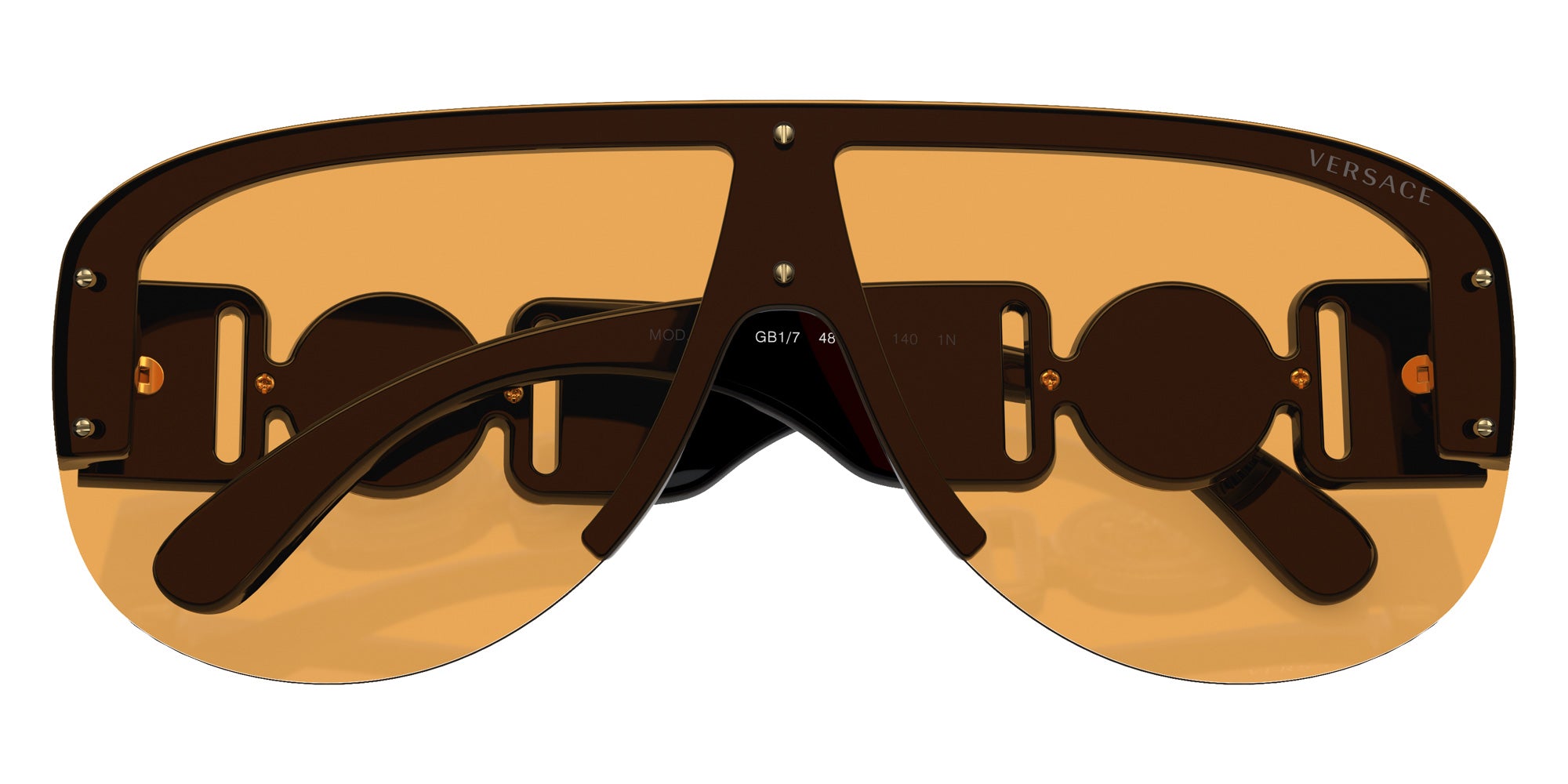 Versace VE4391 GB1/7 148 - Black / Orange #id:ve4391gb17_s:102120