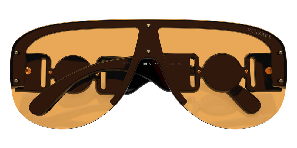 Versace VE4391 GB1/7 148 - Black / Orange #id:ve4391gb17_s:102120