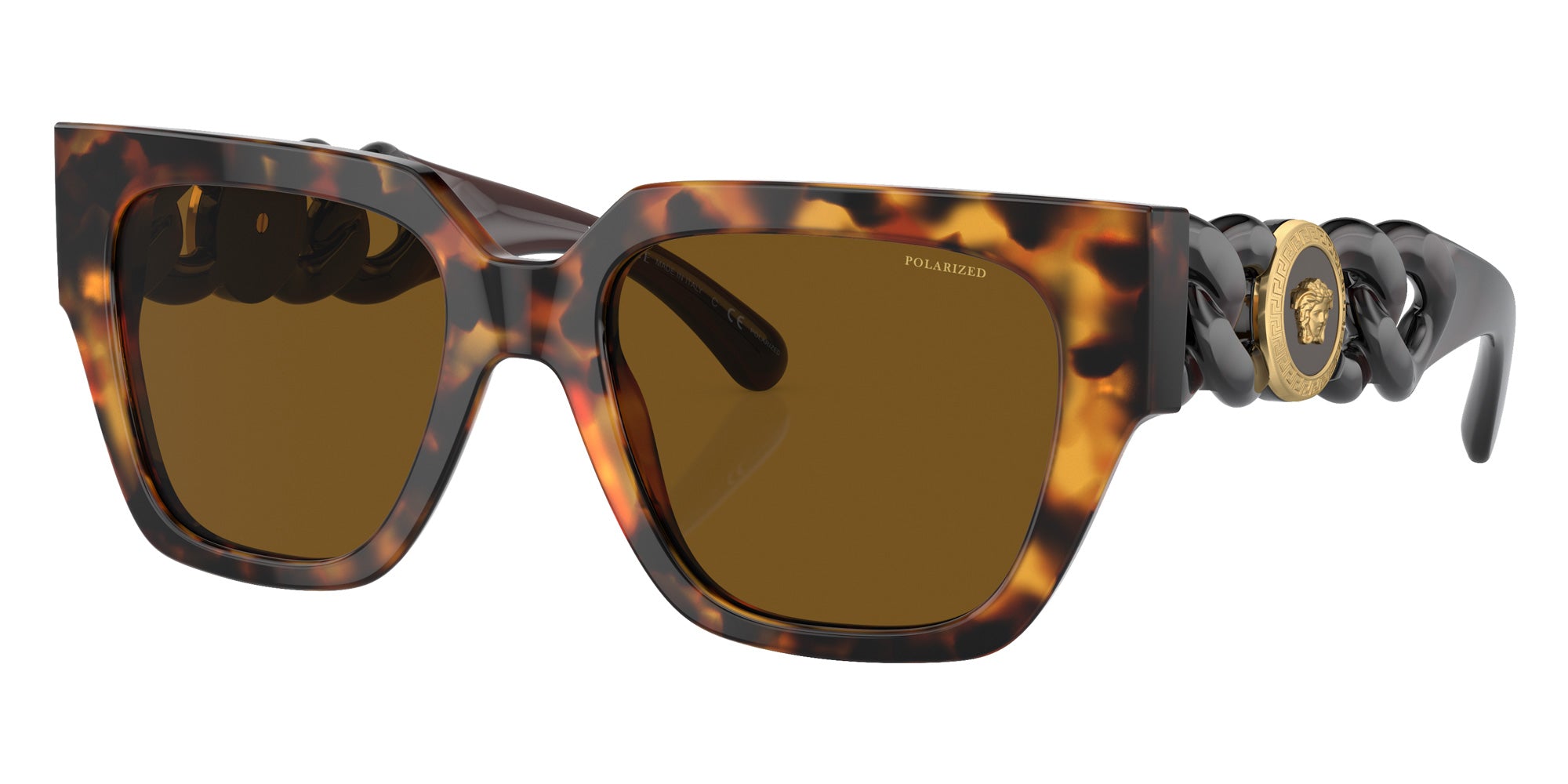Versace VE4409 511983 53 - Havana / Dark Brown Polarized #id:ve4409511983_s:100105