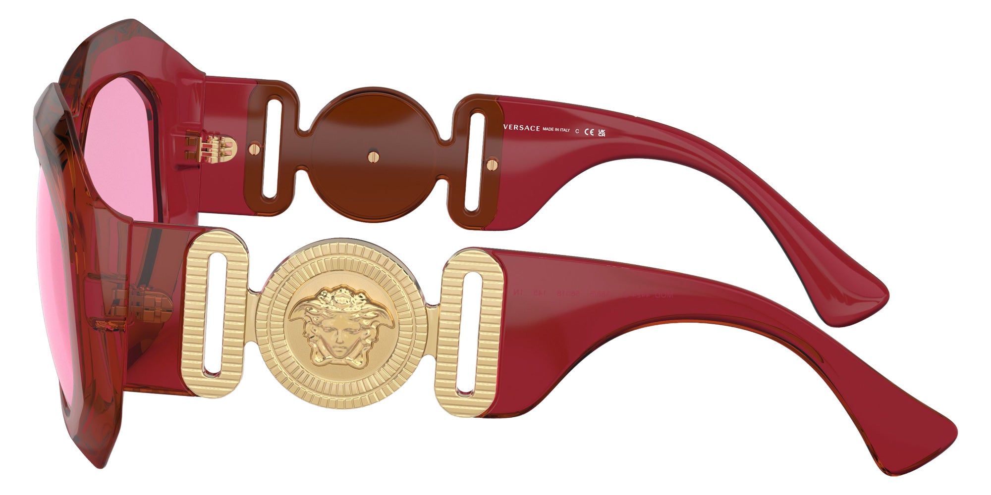 VERSACE VE4424U 388/5 56 - Transparent Red / Fuchsia #id:ve4424u3885_s:100110