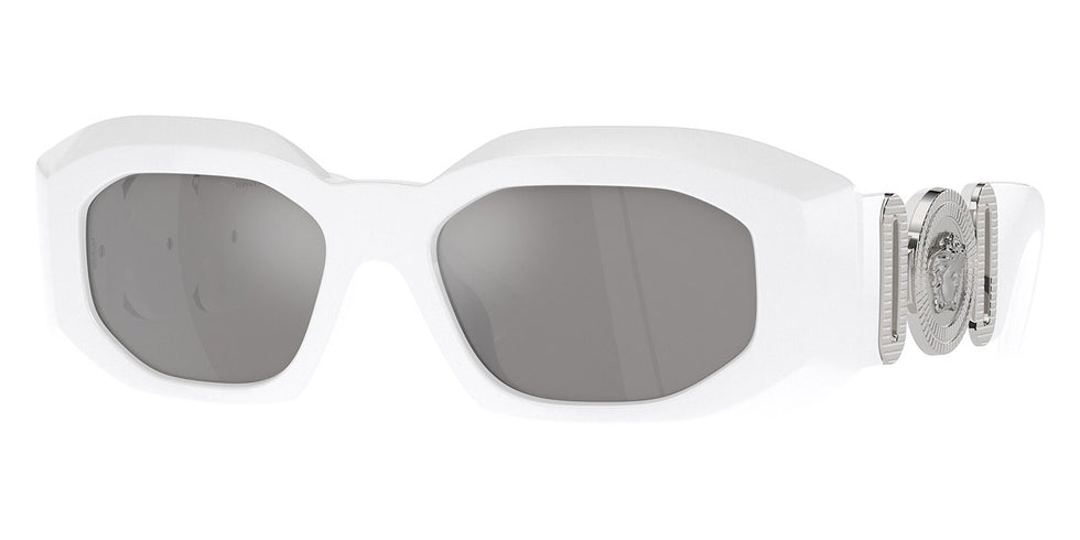 VERSACE VE4425U 314/6G 54 - White / Light Gray Mirrored Silver