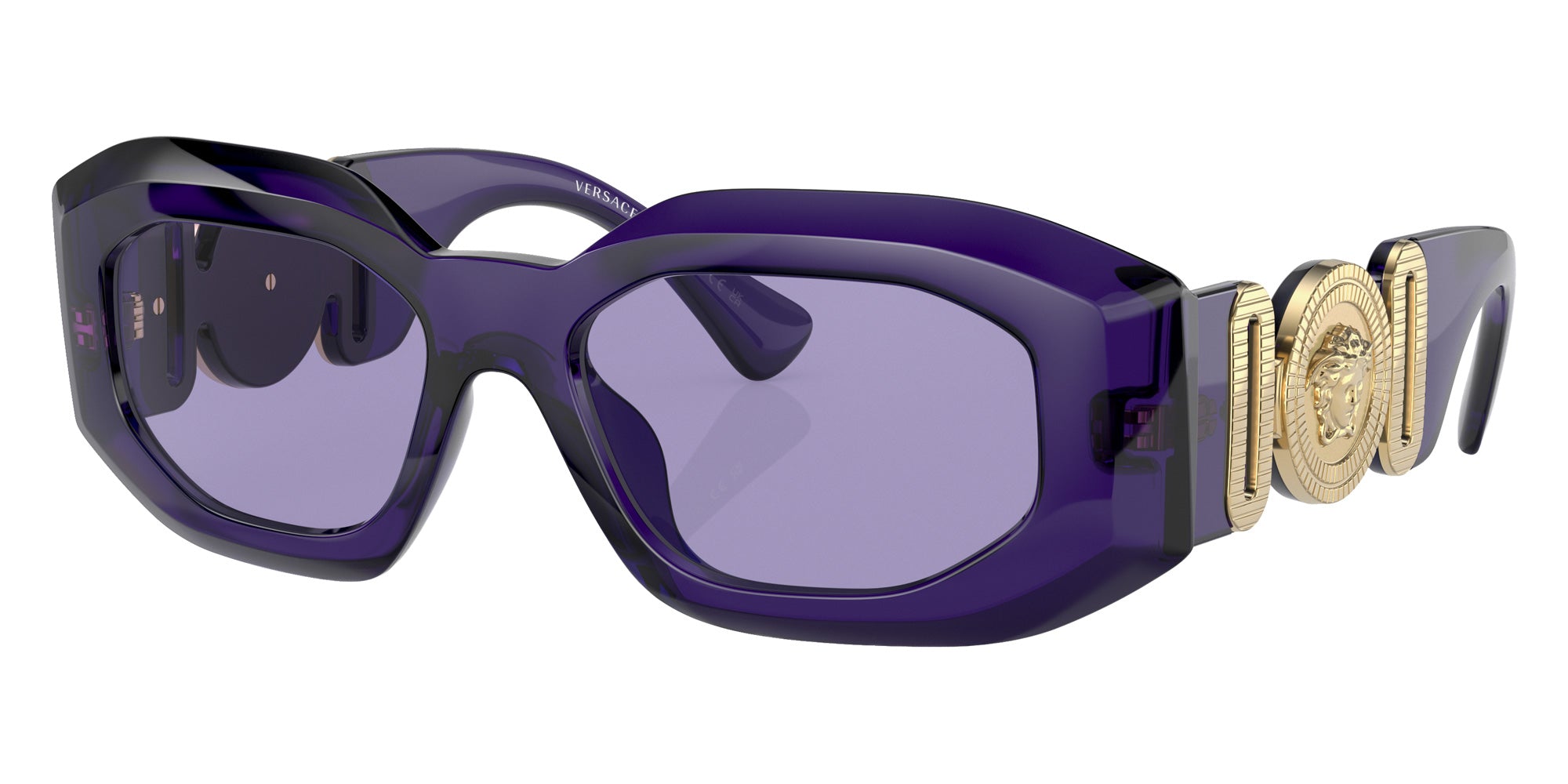 VERSACE VE4425U 54191A 54 - Purple Transparent #id:ve4425u54191a_s:100105