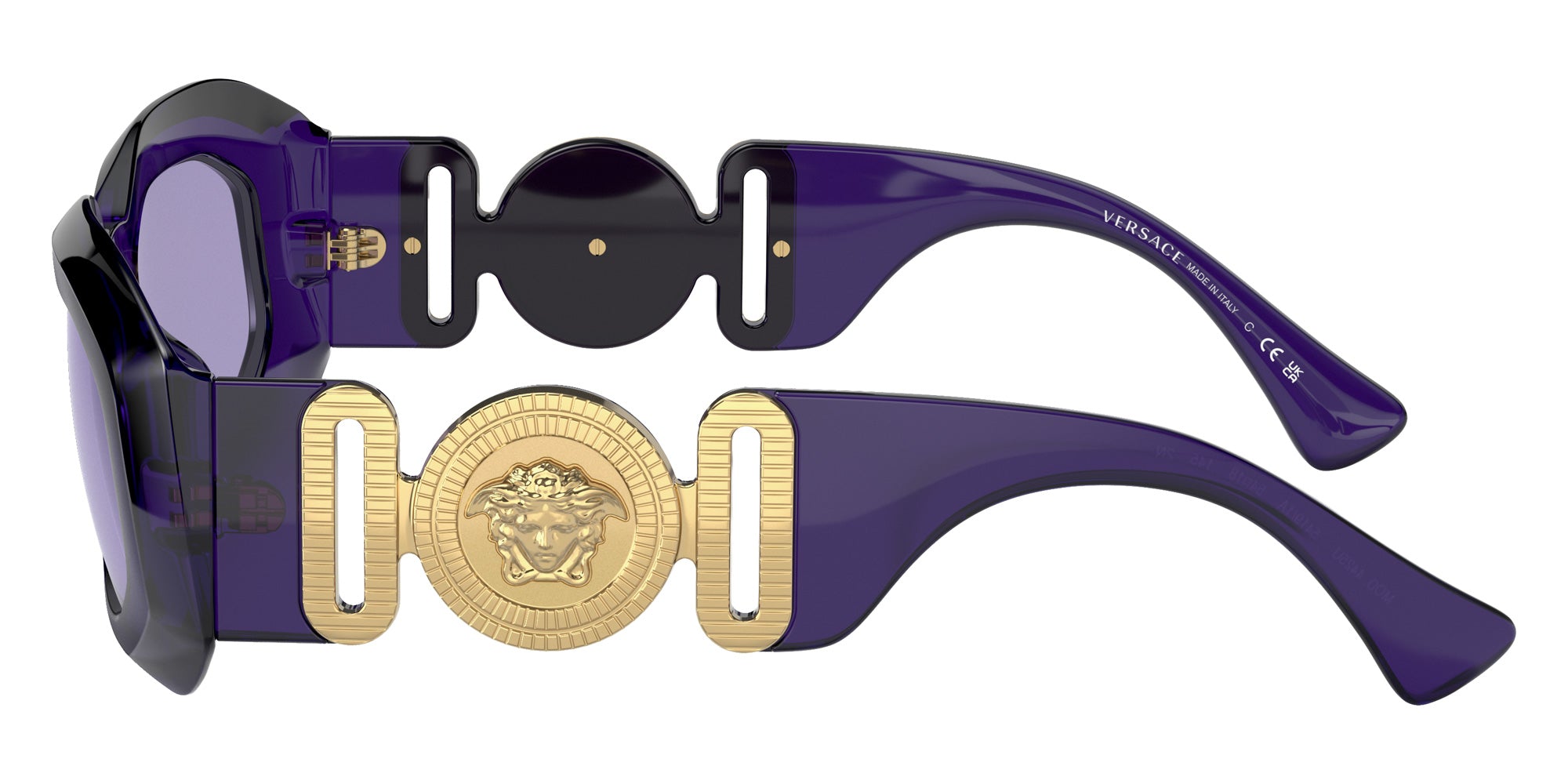VERSACE VE4425U 54191A 54 - Purple Transparent #id:ve4425u54191a_s:100110
