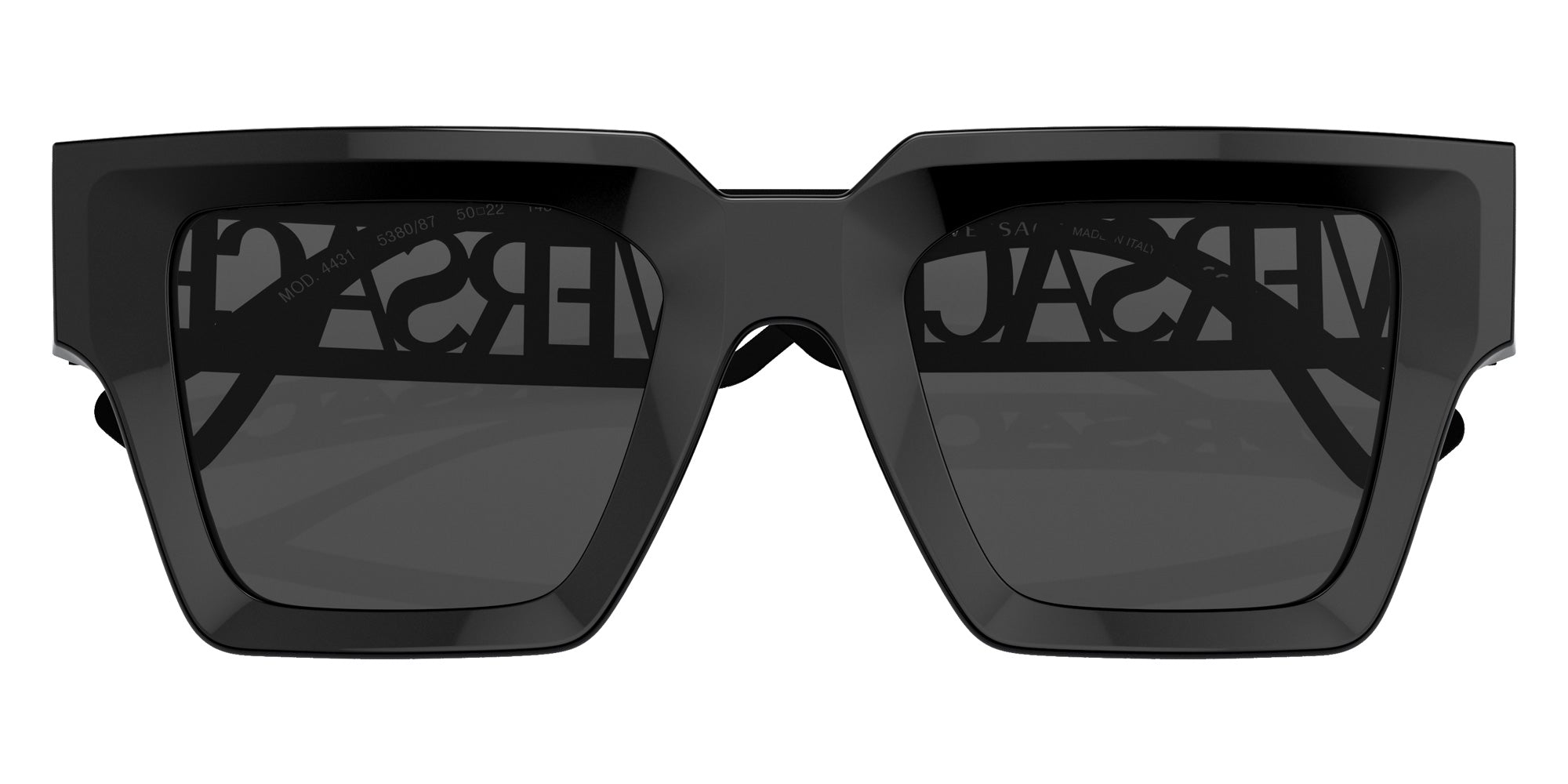 Versace VE4431 538087 50 - Black / Dark Gray #id:ve4431538087_s:100120