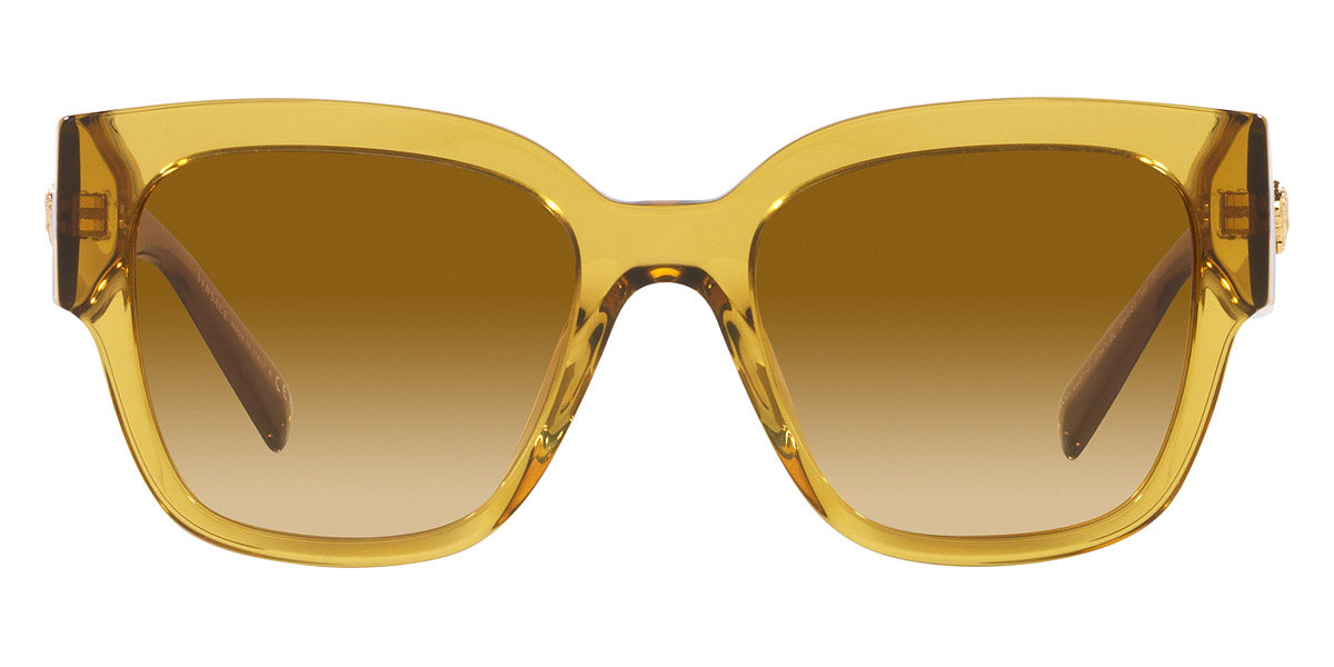 VERSACE VE4437U 53472L 54 - Transparent Honey / Light Yellow Gradient Ochre