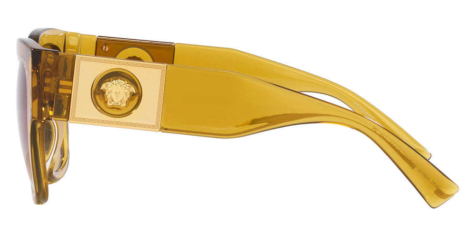 VERSACE VE4437U 53472L 54 - Transparent Honey / Light Yellow Gradient Ochre