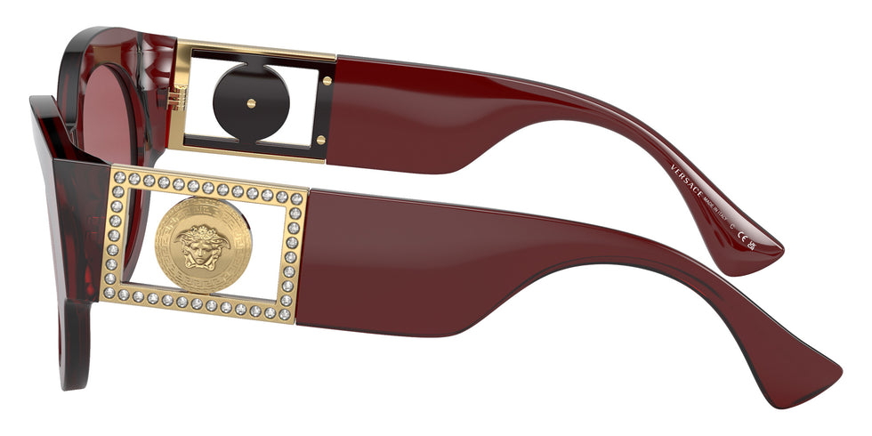 Versace VE4438B 538569 52 - Transparent Parade Red / Dark Violet #id:ve4438b538569_s:100110