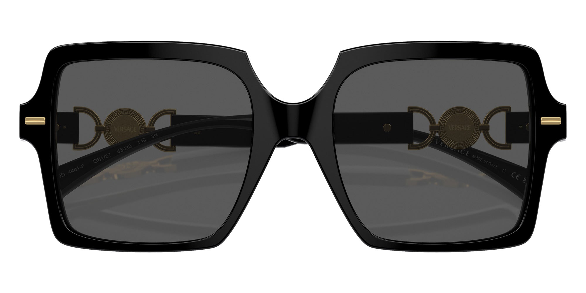 Versace VE4441F GB1/87 55 - Black / Dark Gray #id:ve4441fgb187_s:102120