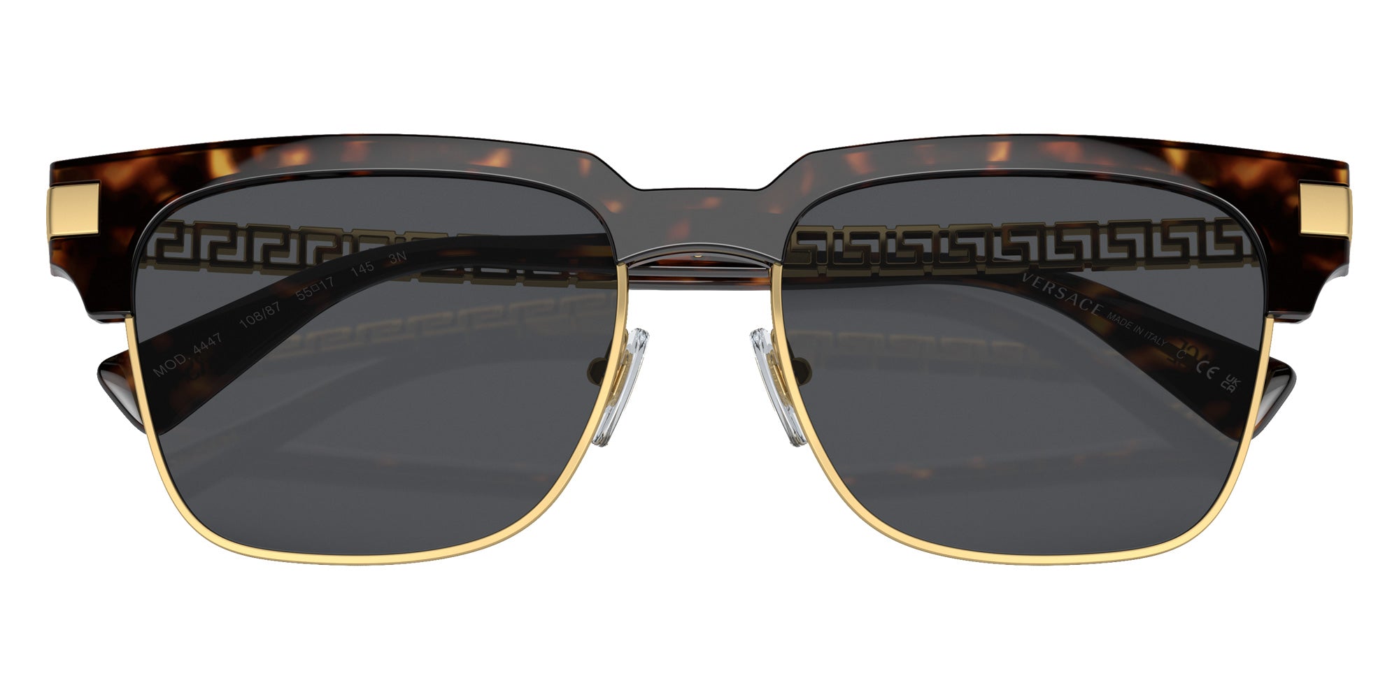 Versace VE4447 108/87 55 - Havana / Dark Gray #id:ve444710887_s:100120
