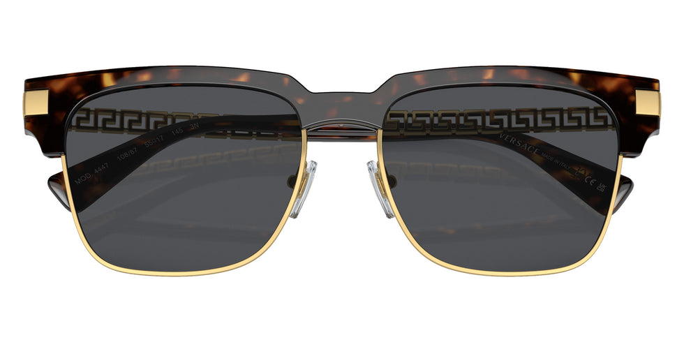 Versace VE4447 108/87 55 - Havana / Dark Gray #id:ve444710887_s:100120