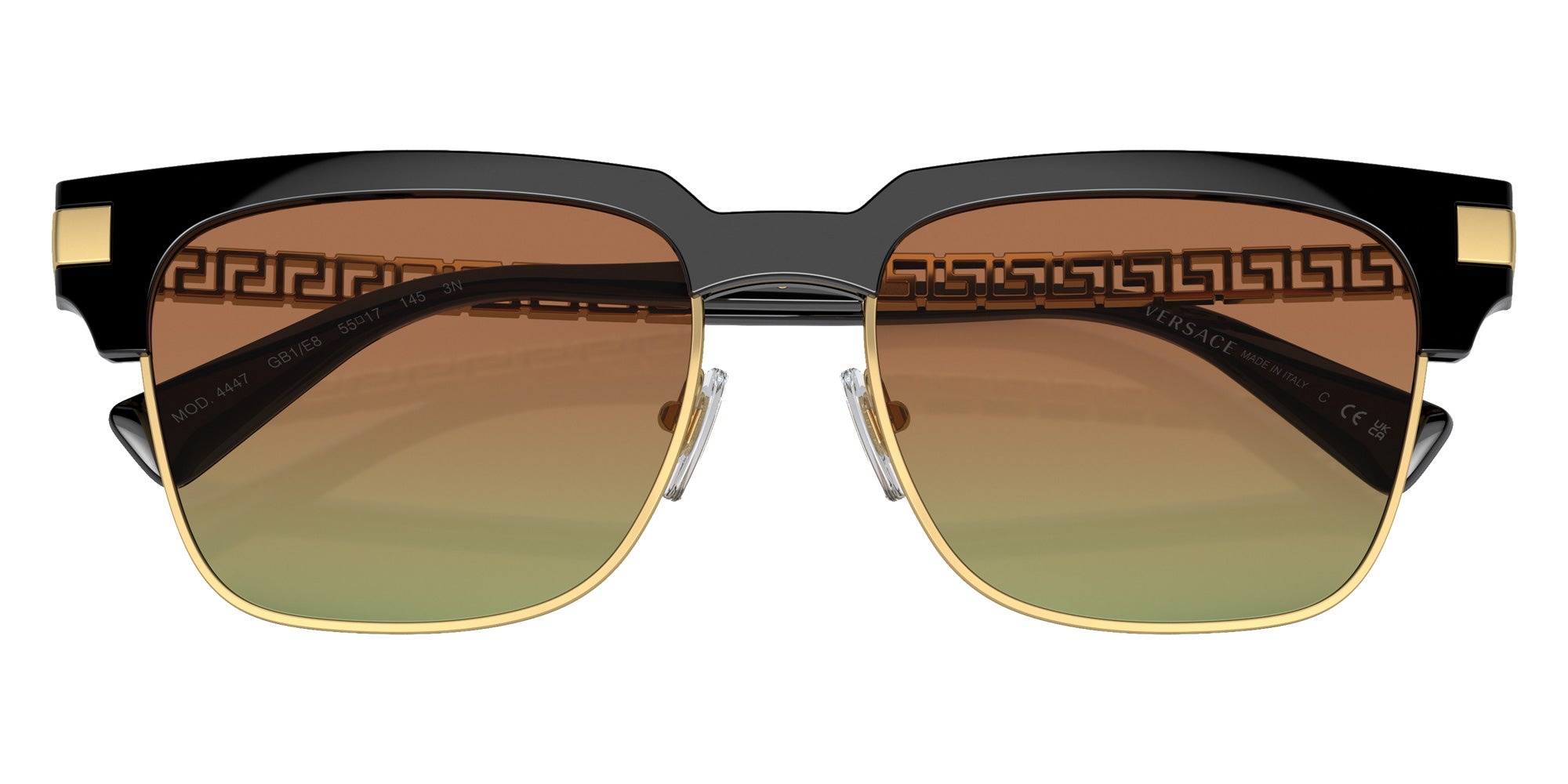 Versace VE4447 GB1/E8 55 - Black / Green/Brown #id:ve4447gb1e8_s:104120