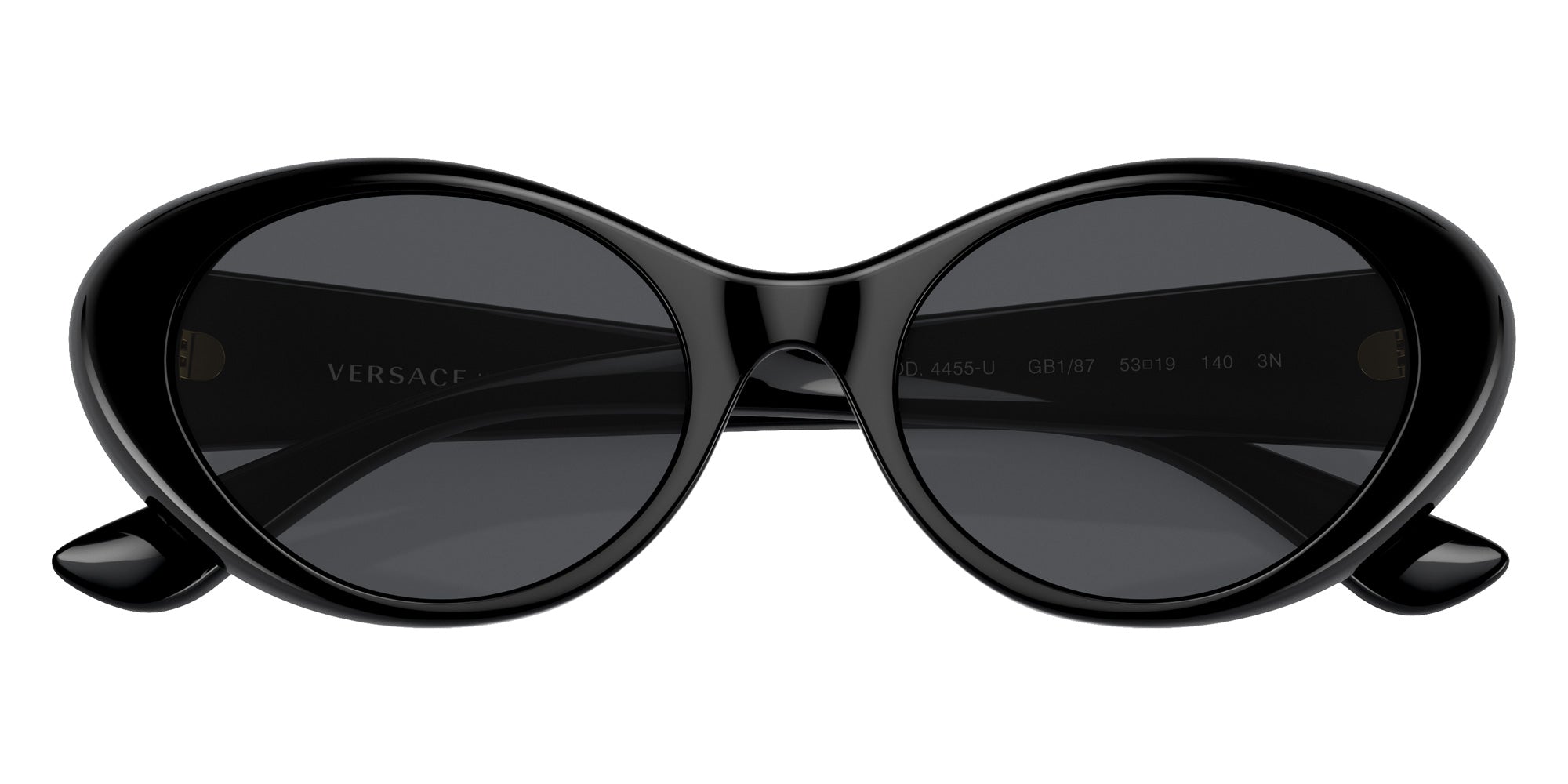 Versace VE4455U GB1/87 53 - Black / Dark Gray #id:ve4455ugb187_s:100120