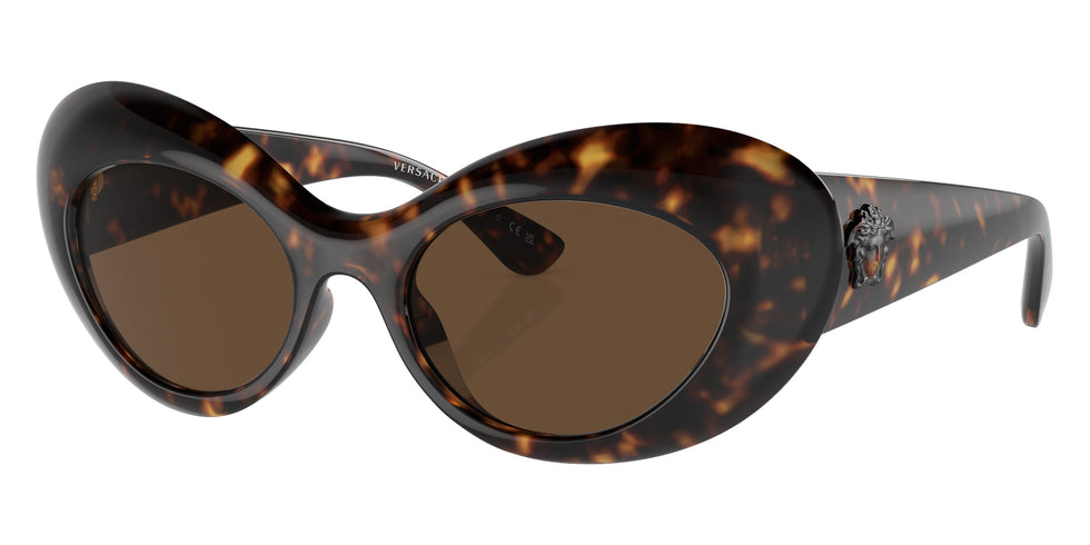 Versace VE4456U 108/73 52 - Havana / Dark Brown #id:ve4456u10873_s:100105