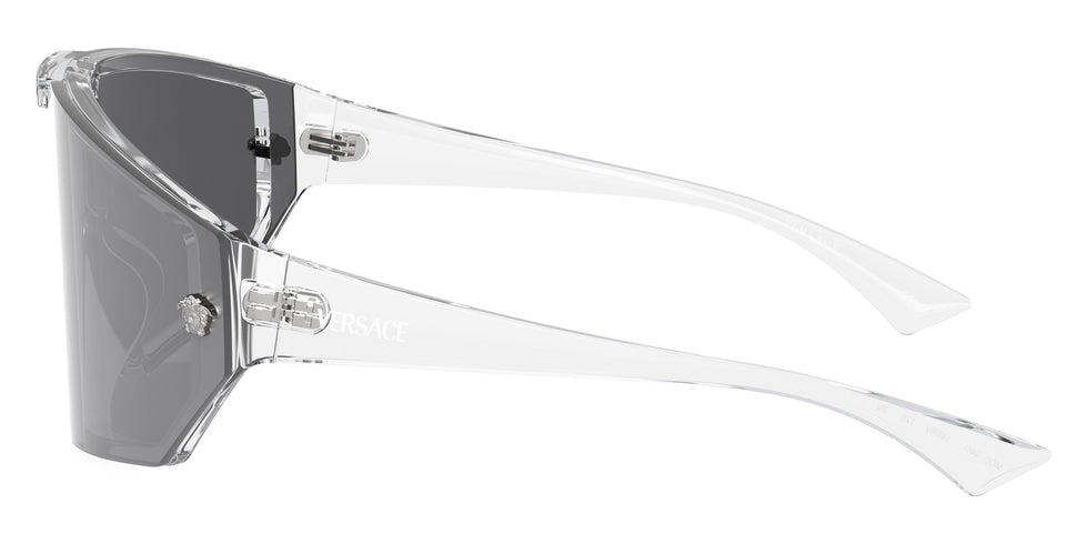 VERSACE VE4461 148/6V 47 - Crystal / Gray Mirrored Black/Mirrored Blue Violet