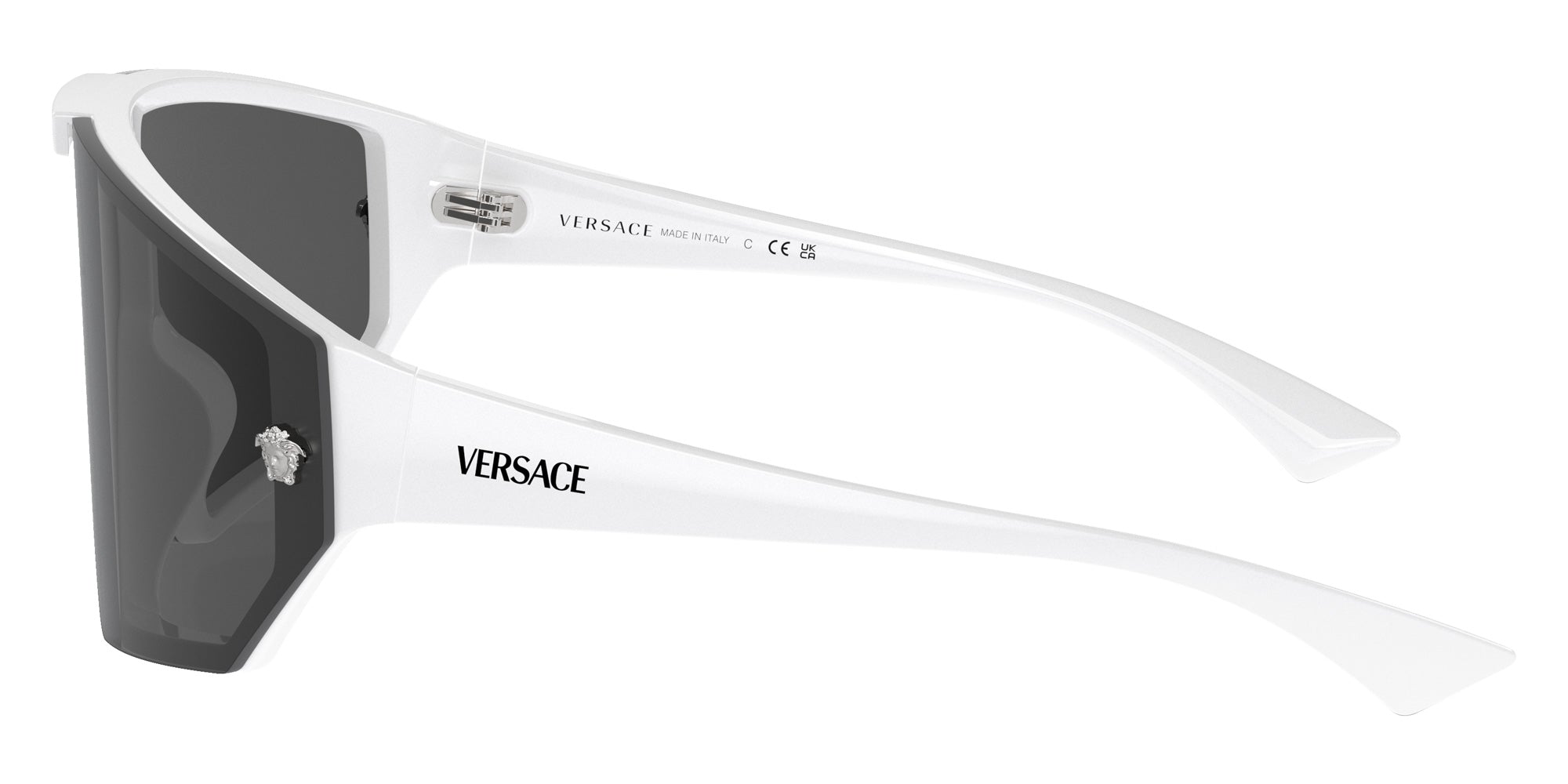 Versace VE4461 314/87 147 - White / Dark Gray/Mirrored Silver #id:ve446131487_s:100110