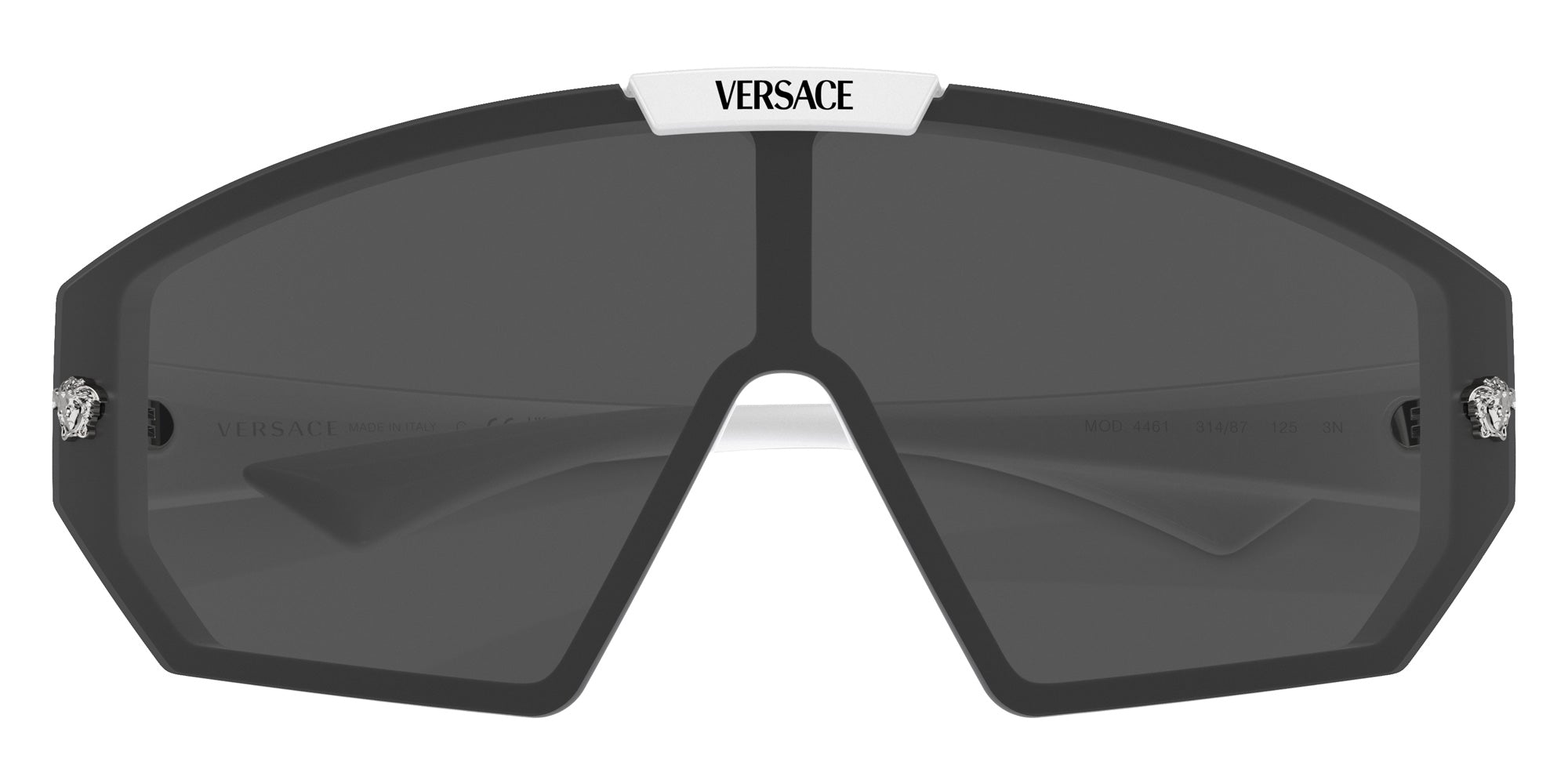 Versace VE4461 314/87 147 - White / Dark Gray/Mirrored Silver #id:ve446131487_s:100125