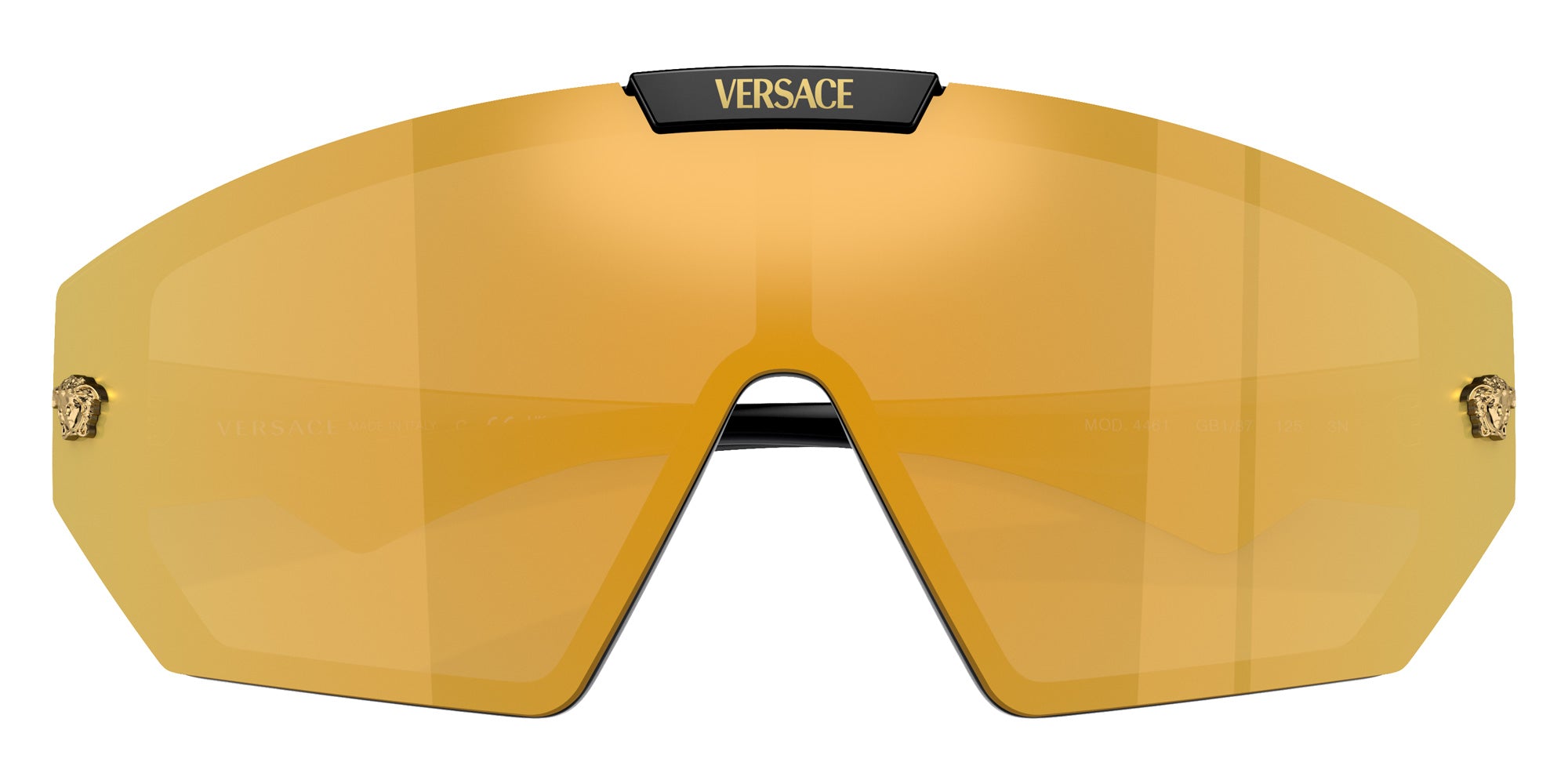 Versace VE4461 GB1/87 147 - Black / Dark Gray/Mirrored Gold #id:ve4461gb187_s:104120